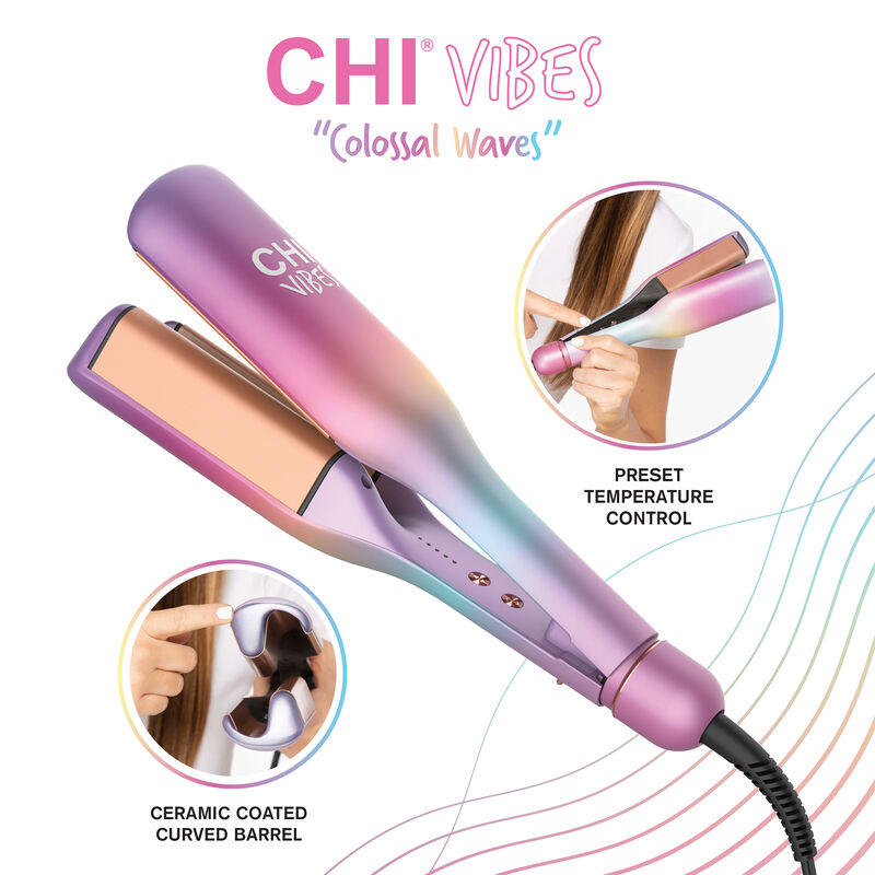 Vibes "Colossal Waves" 2.5 Inch Hairstyling Waver, , large image number null